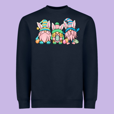 Easter Gnomes Heavyweight Sweatshirt Designed By Oliviacreatesart