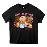 Black christmas calories no cuentan Heavy Core Tee - MaliasSmallBusiness
