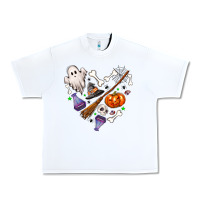 White love hallowen Urban Heavy Tee - NancyCooperArtShop