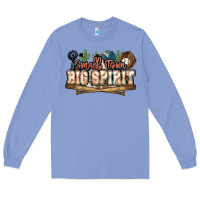 Small Town Big Spirit Baseball Long Sleeve Tee | Teevron