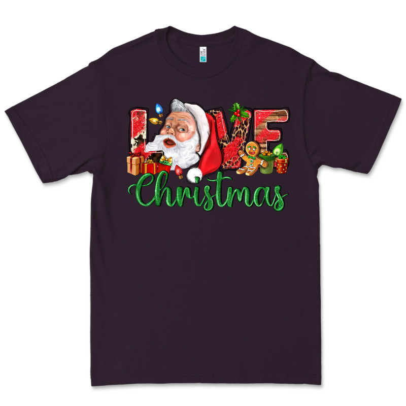 Love Christmas With Santa Premium Tee by BundleAndBundleShop | Teevron