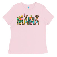Bubblegum Pink Easter Mama Ladies Tee - BundleAndBundleShop