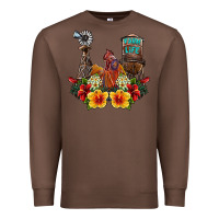 Chestnut farm life rooster Premium Sweatshirt - SublimationCraftShop