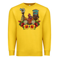 Lemon farm life rooster Premium Sweatshirt - SublimationCraftShop