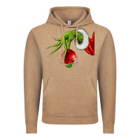 Vintage Coffee Christmas Character Vintage Hoodie - NancyCooperArtShop
