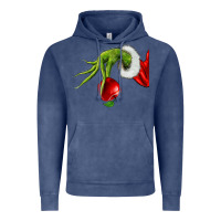 Vintage Denim Christmas Character Vintage Hoodie - NancyCooperArtShop