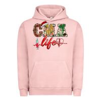 Pigment Salmon christmas certified medical assistant life Urban Hoodie - BarkalooDesign