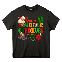 Santas Favorite Caregiver Heavy Core Tee | Teevron