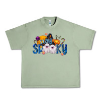 Oil Green Stay Spooky Urban Heavy Tee - texasbilliewilder