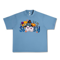 Pebble Blue Stay Spooky Urban Heavy Tee - texasbilliewilder