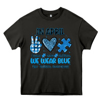 Asphalt in april we wear blue Heavy Core Tee - JahusDesignShop