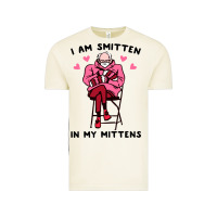 Vintage Arctic funny i am smitten in my mittens bernie Vintage Tee - artisFamous