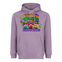 Lavender love gnome no bounds Heavyweight Hoodie - CowhideDigitalArt