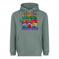 Sage love gnome no bounds Heavyweight Hoodie - CowhideDigitalArt