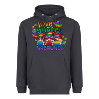 Smoke love gnome no bounds Heavyweight Hoodie - CowhideDigitalArt