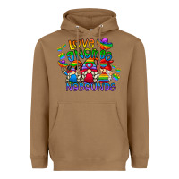 Toasted Coconut love gnome no bounds Heavyweight Hoodie - CowhideDigitalArt