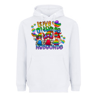 White love gnome no bounds Heavyweight Hoodie - CowhideDigitalArt