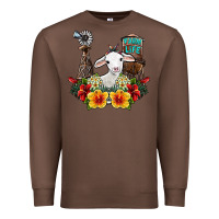 Chestnut farm life sheep Premium Sweatshirt - SublimationCraftShop