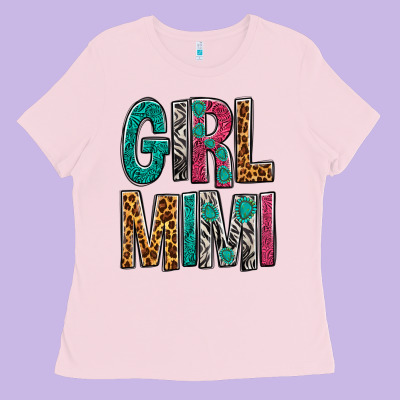 Girl Mimi Ladies Tee Designed By Bundleandbundleshop