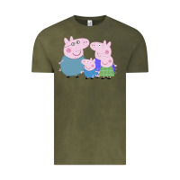 Peppa Pig Family Vintage Tee | Teevron