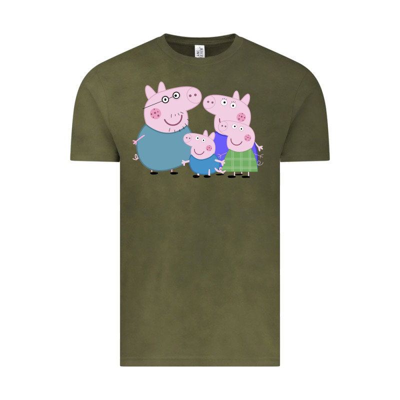 Peppa Pig Family Vintage Tee by artisFamous | Teevron
