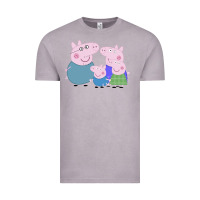 Vintage Zinc peppa pig family Vintage Tee - artisFamous