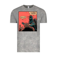 Cloud Rock i am king of monsters Vintage Tee - artisFamous