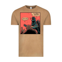 Vintage Camel i am king of monsters Vintage Tee - artisFamous