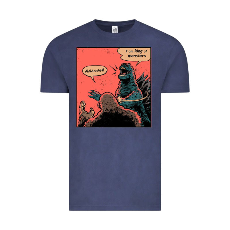 I Am King Of Monsters Vintage Tee by artisFamous | Teevron
