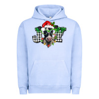 Pigment Grape Ice Christmas joy black and white cow Urban Hoodie - BarkalooDesign