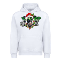 White Christmas joy black and white cow Urban Hoodie - BarkalooDesign