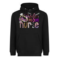Black wife mom nurse Heavyweight Hoodie - SublimationCraftShop