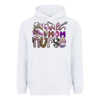 White wife mom nurse Heavyweight Hoodie - SublimationCraftShop