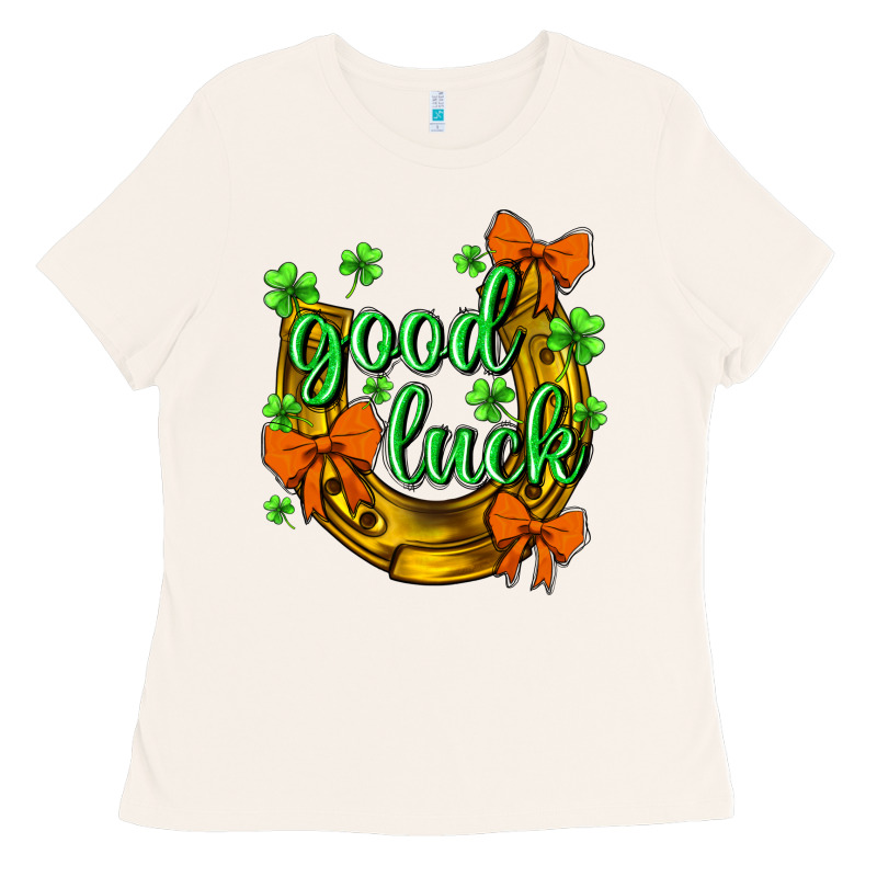 St.patrick's Good Luck Ladies Tee by BundleAndBundleShop | Teevron