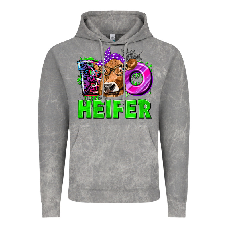 Boo Heifer Cow Vintage Hoodie by texasbilliewilder | Teevron