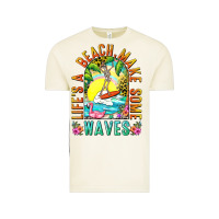 Vintage Arctic Life's a beach make some waves Vintage Tee - NancyCooperArtShop
