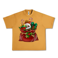Peanut Butter Chrismas Santa claus bag Urban Heavy Tee - NancyCooperArtShop