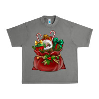 Tornado Chrismas Santa claus bag Urban Heavy Tee - NancyCooperArtShop