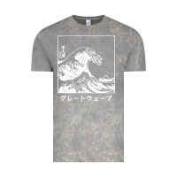 Cloud Rock the great wave off kanagawa Vintage Tee - artisFamous