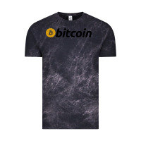 Cloud Black vintage look bitcoin Vintage Tee - artisFamous
