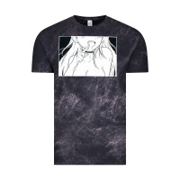 Cloud Black anime eyes Vintage Tee - artisFamous