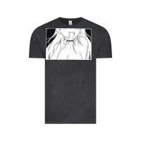 Vintage Black anime eyes Vintage Tee - artisFamous