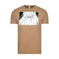 Vintage Coffee anime eyes Vintage Tee - artisFamous