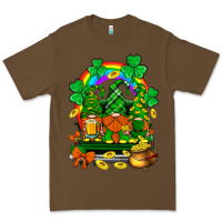 Cacao st. patricks gnomes truck with rainbow Premium Tee - BundleAndBundleShop