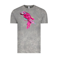 Cloud Rock pink parrot T-shirts Vintage Tee - artisFamous