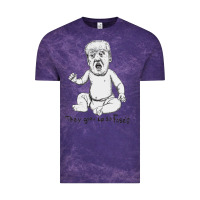 Cloud Purple baby trump Vintage Tee - artisFamous