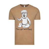 Vintage Coffee baby trump Vintage Tee - artisFamous