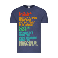 Vintage Denim vintage, retro science is real, black lives matter Vintage Tee - artisFamous