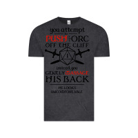 Vintage Black tabletop rpg d20 orc massage critical failure Vintage Tee - artisFamous