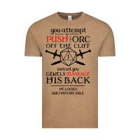 Vintage Coffee tabletop rpg d20 orc massage critical failure Vintage Tee - artisFamous